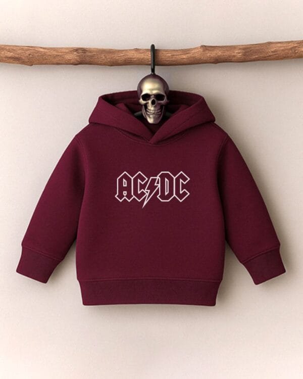 Moletom de Bebê e Infantil Capuz Rock Banda ACDC - Imagem 2