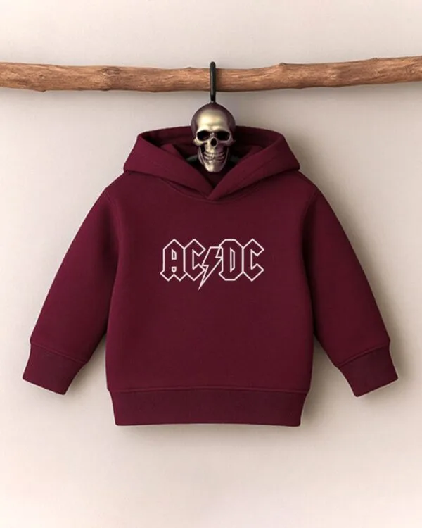 Moletom de Bebê e Infantil Capuz Rock Banda ACDC - Imagem 2