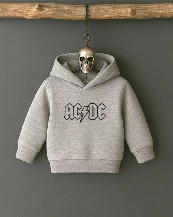 Moletom de Bebê e Infantil Capuz Rock Banda ACDC - Imagem 3