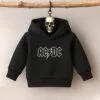 Moletom de Bebê e Infantil Capuz Rock Banda ACDC