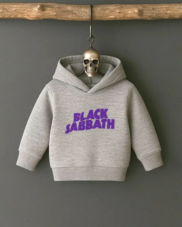 Moletom de Rock Bebê Infantil Banda Black Sabbath