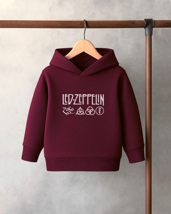 Moletom de Rock Bebê Infantil Banda Led Zeppelin