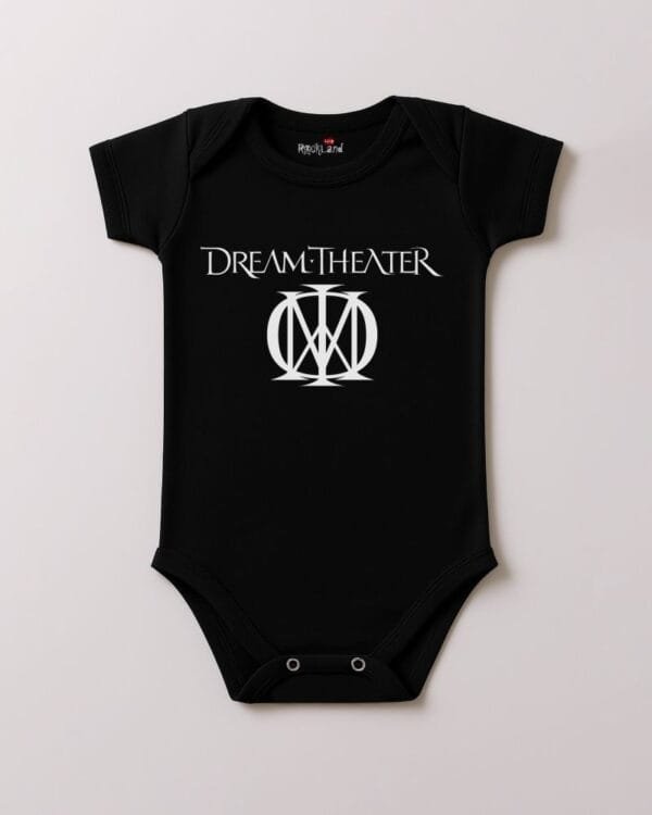 Body de Rock Bebê Banda Dream Theater