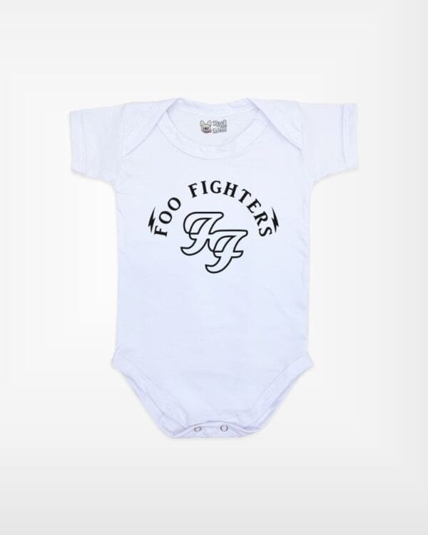 Body de Rock Bebê Banda Foo Fighters - Imagem 2