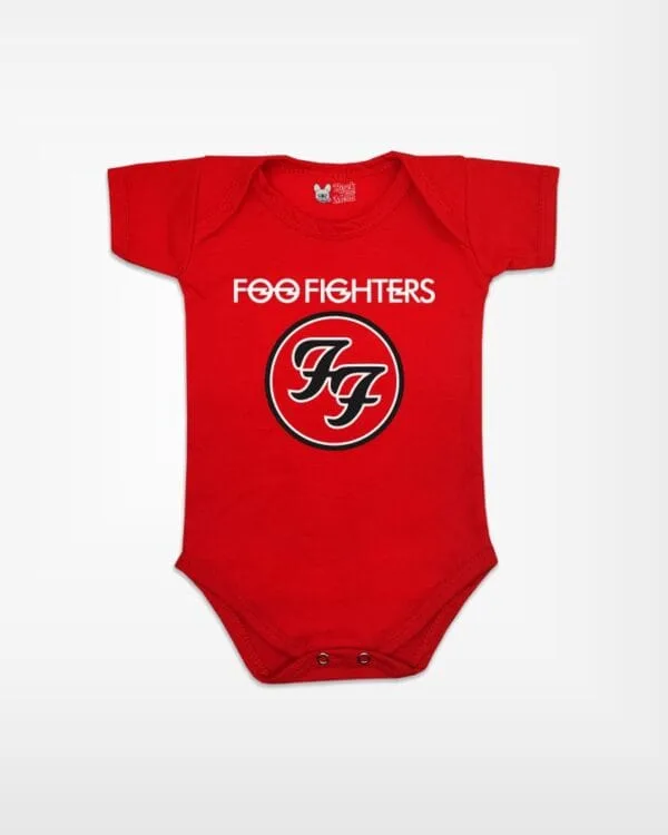 Body de Rock Bebê do Foo Fighters