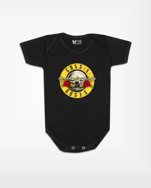 Body de Rock Bebê Banda Guns n' Roses