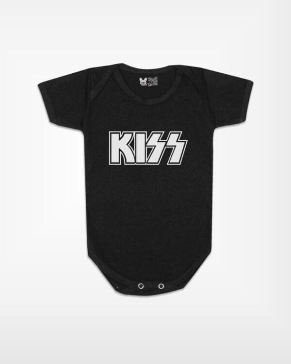 Body de Rock Bebê Banda Kiss - Imagem 3