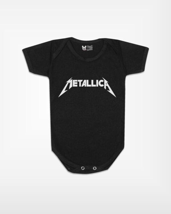 Body de Rock Bebê Banda Metallica - Imagem 3