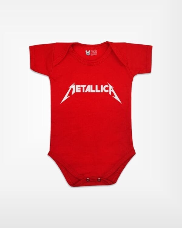 Body de Rock Bebê Banda Metallica - Imagem 4