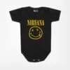 Body de Rock Bebê Banda Nirvana