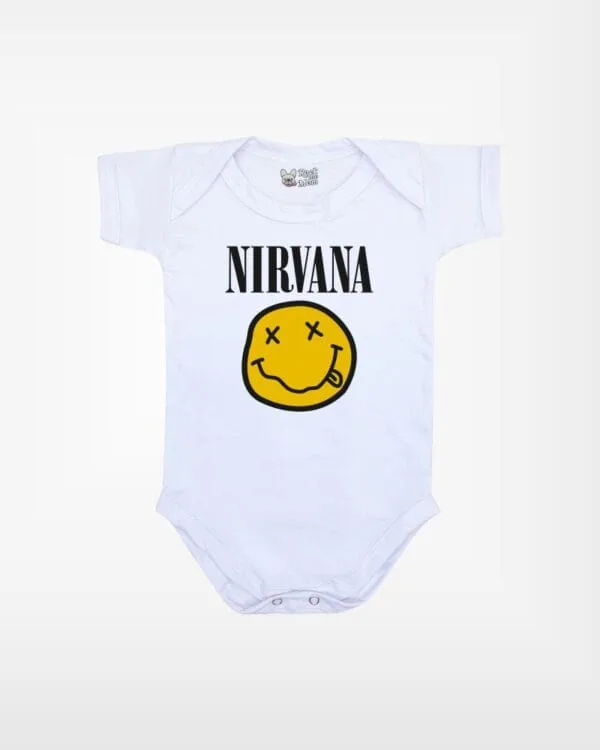 Body de Rock Bebê Banda Nirvana - Image 2