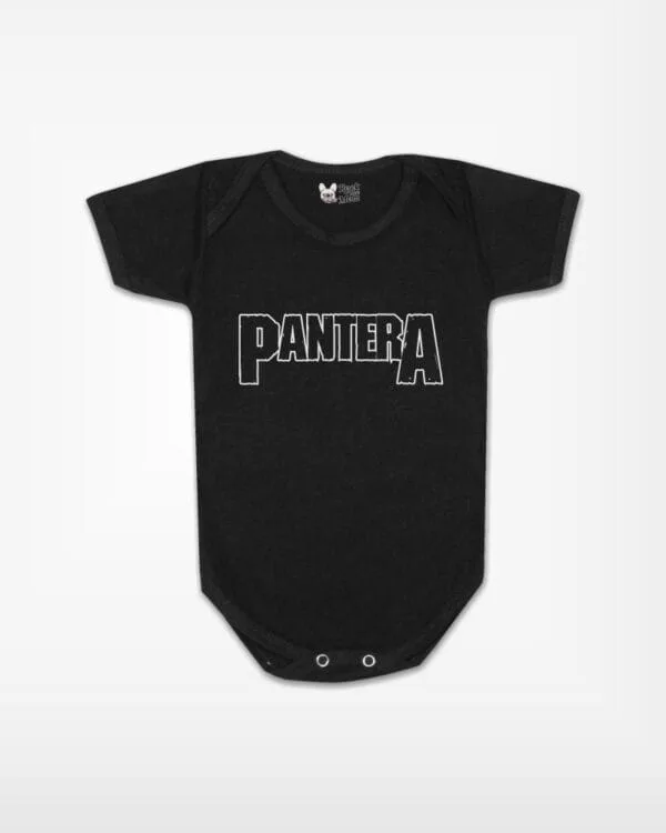 Body de Rock Bebê Banda Pantera
