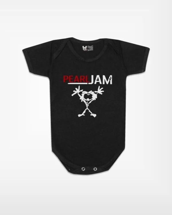 Body de Rock Bebê Banda Pearl Jam