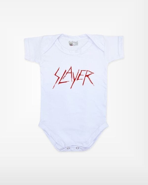 Body de Rock Bebê Banda Slayer - Imagem 2