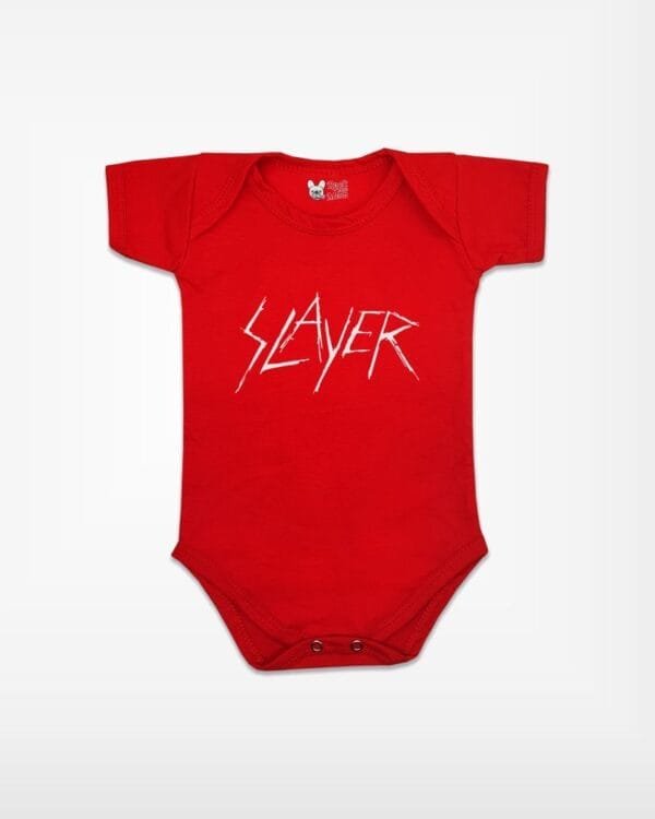 Body de Rock Bebê Banda Slayer - Imagem 3