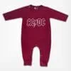 Macacão de Rock Bebê Banda ACDC - Imagem 4