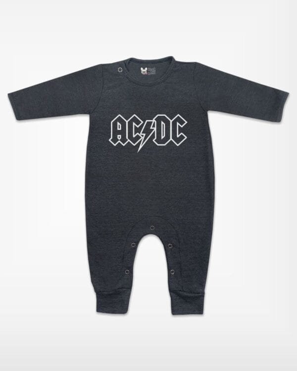 Macacão de Rock Bebê Banda ACDC - Imagem 3