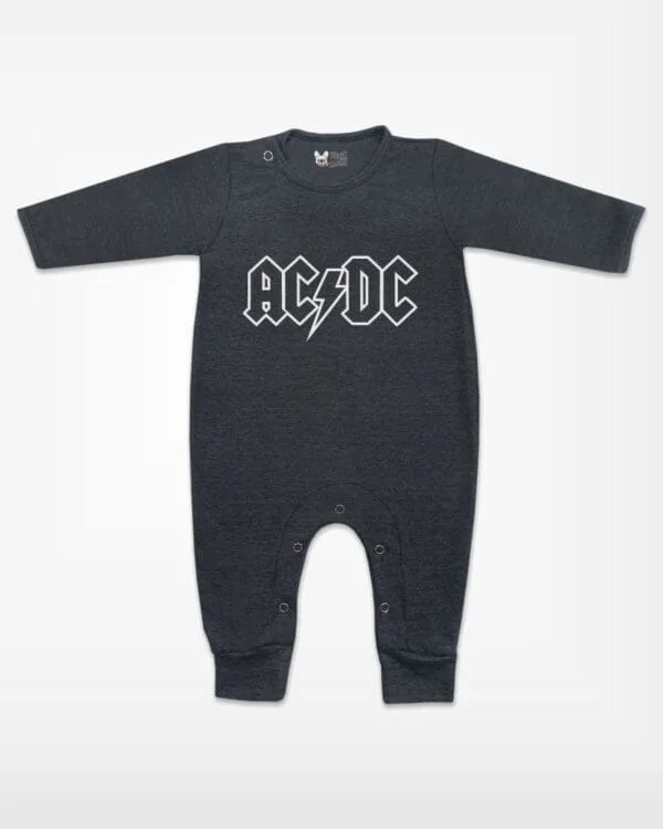 Macacão de Rock Bebê Banda ACDC - Imagem 3