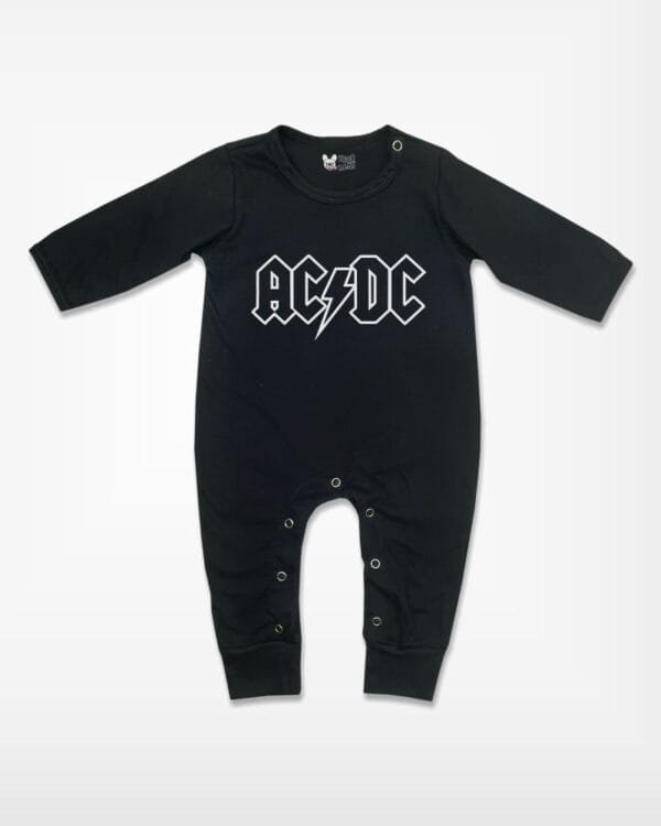 Macacão de Rock Bebê Banda ACDC - Imagem 2