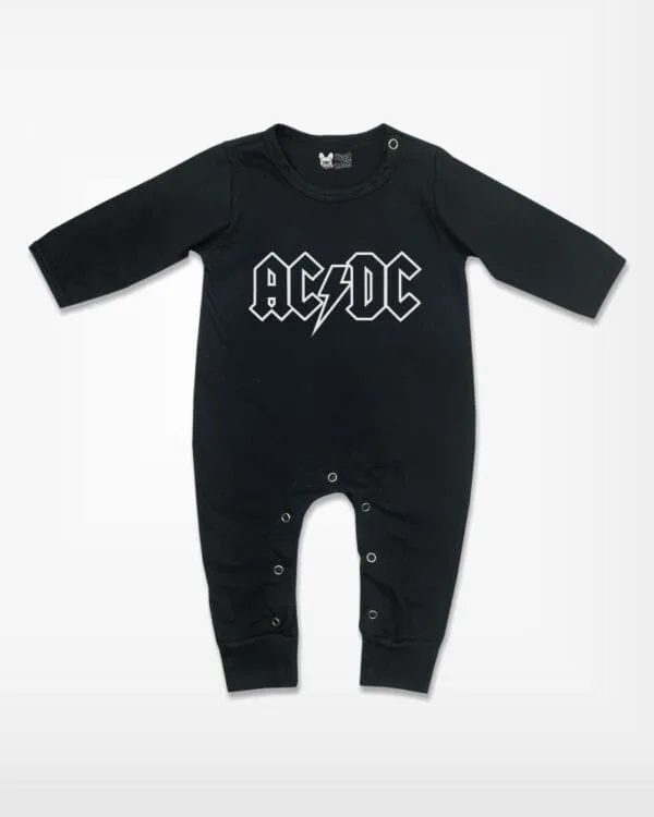 Macacão de Rock Bebê Banda ACDC - Imagem 2