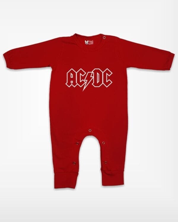 Macacão de Rock Bebê Banda ACDC - Imagem 5