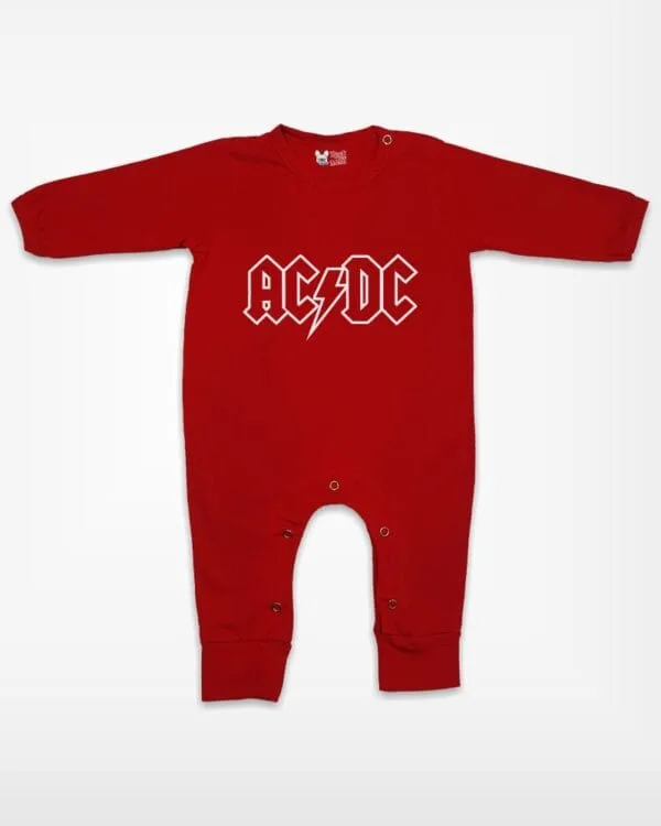 Macacão de Rock Bebê Banda ACDC - Imagem 5