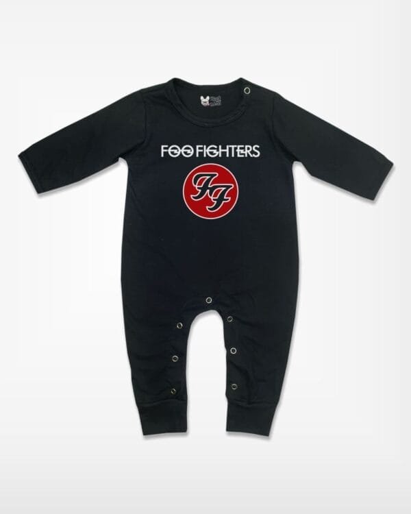 Macacão de Rock Bebê Banda Foo Fighters - Imagem 2