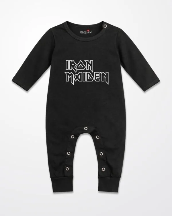 Macacão de Rock Bebê Banda Iron Maiden