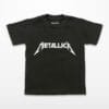 Camiseta Infantil de Rock Banda Metallica