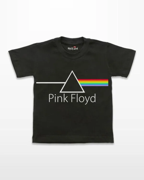 Camiseta Infantil de Rock Banda Pink Floyd