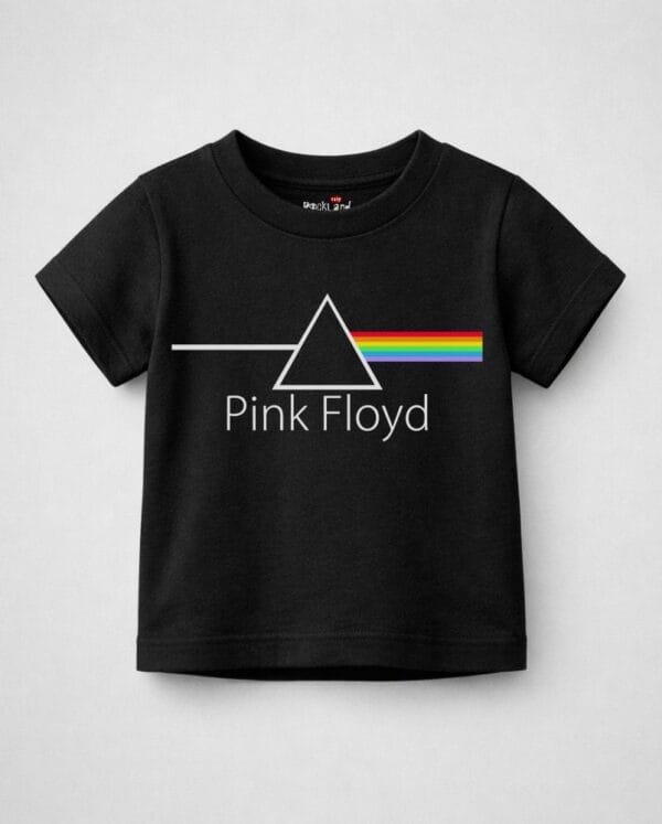 Camiseta Infantil de Rock Banda Pink Floyd