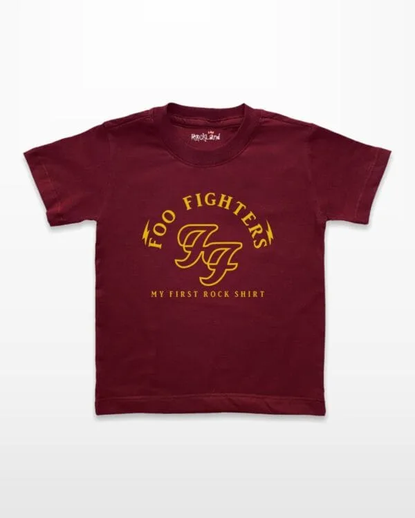 Camiseta Infantil de Rock My First Foo Fighters