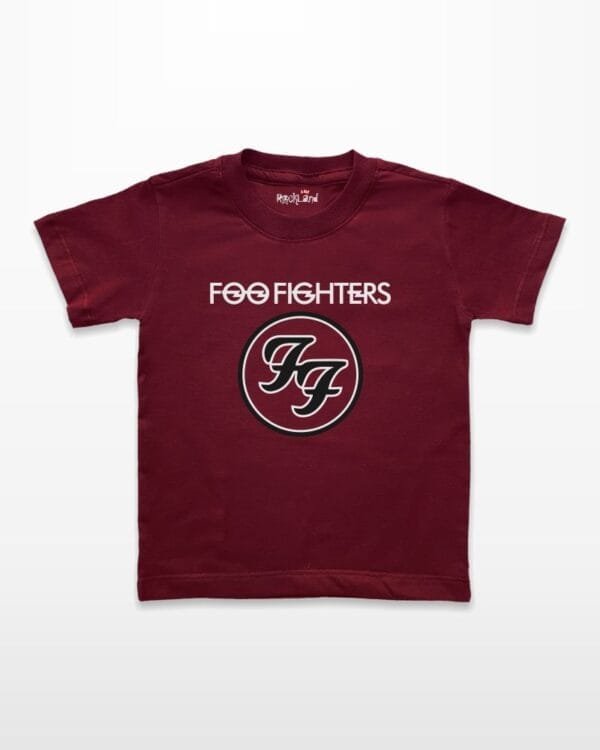 Camiseta Infantil de Rock Banda Foo Fighters - Imagem 3