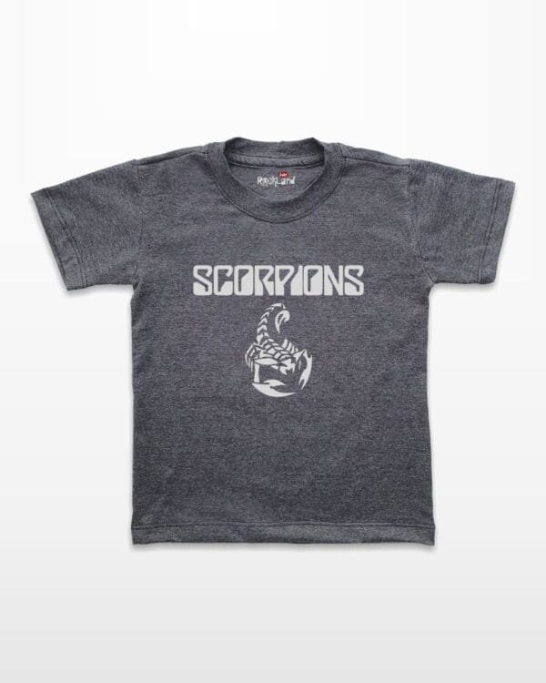 Camiseta Infantil de Rock Banda Scorpions - Imagem 3
