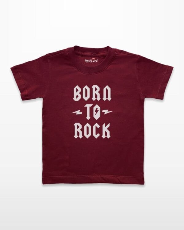 Camiseta Infantil Born To Rock - Imagem 2