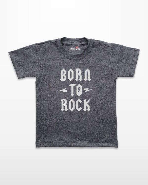Camiseta Infantil Born To Rock - Imagem 3