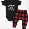 Conjunto de Bebê Rock Banda Metallica - Imagem 2