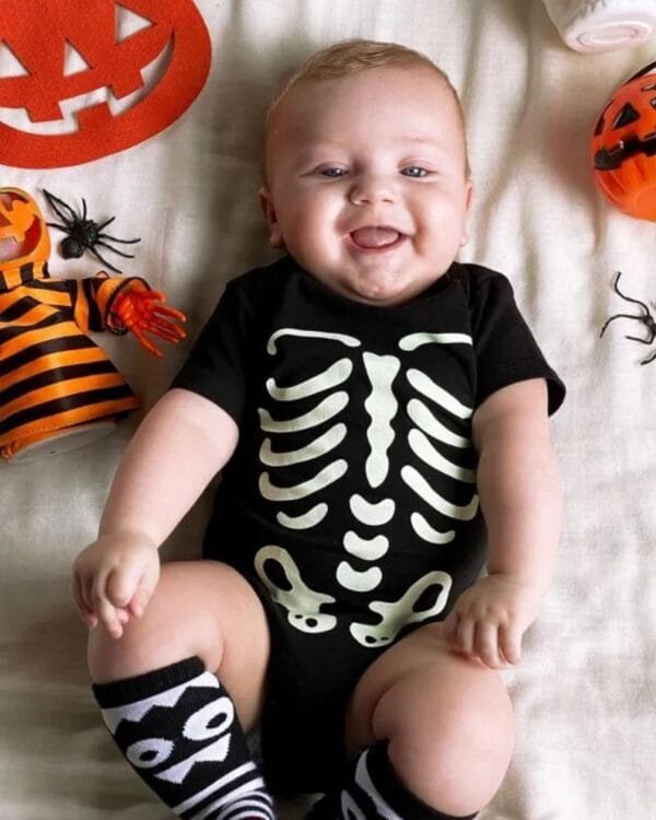 Body Halloween Esqueleto - Imagem 2