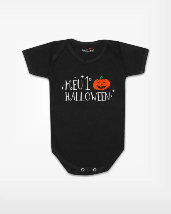 Body Bebê Meu Primeiro Halloween