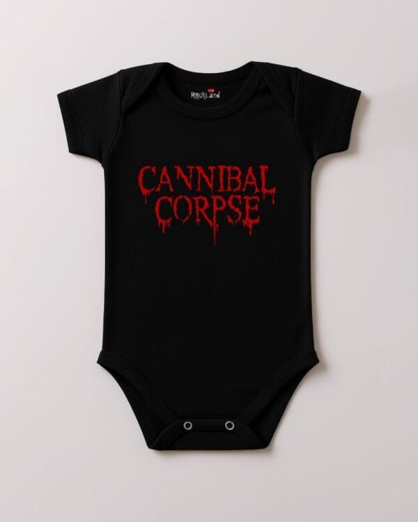 Body de Bebê Rock Cannibal Corpse