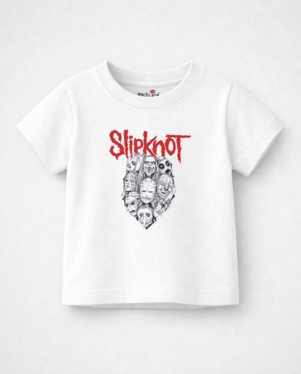 Camiseta Infantil de Rock Slipknot