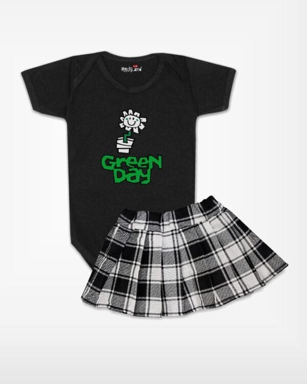 Conjunto de Bebê Rock Green Day - Imagem 3
