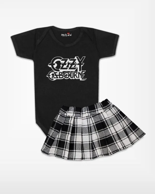 Conjunto de Bebê Rock Ozzy Osbourne