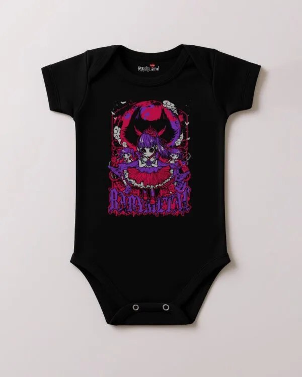 Body de Bebê Rock Banda Baby Metal