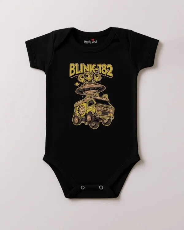 Body de Bebê Rock Banda Blink 182 Aliens