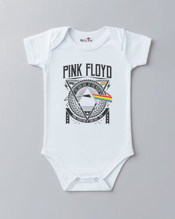 Body de Rock Bebê Banda Pink Floyd Dark of the Moon - Imagem 4