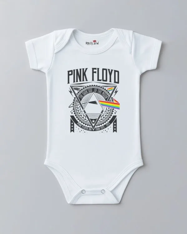 Body de Rock Bebê Banda Pink Floyd Dark of the Moon - Imagem 4