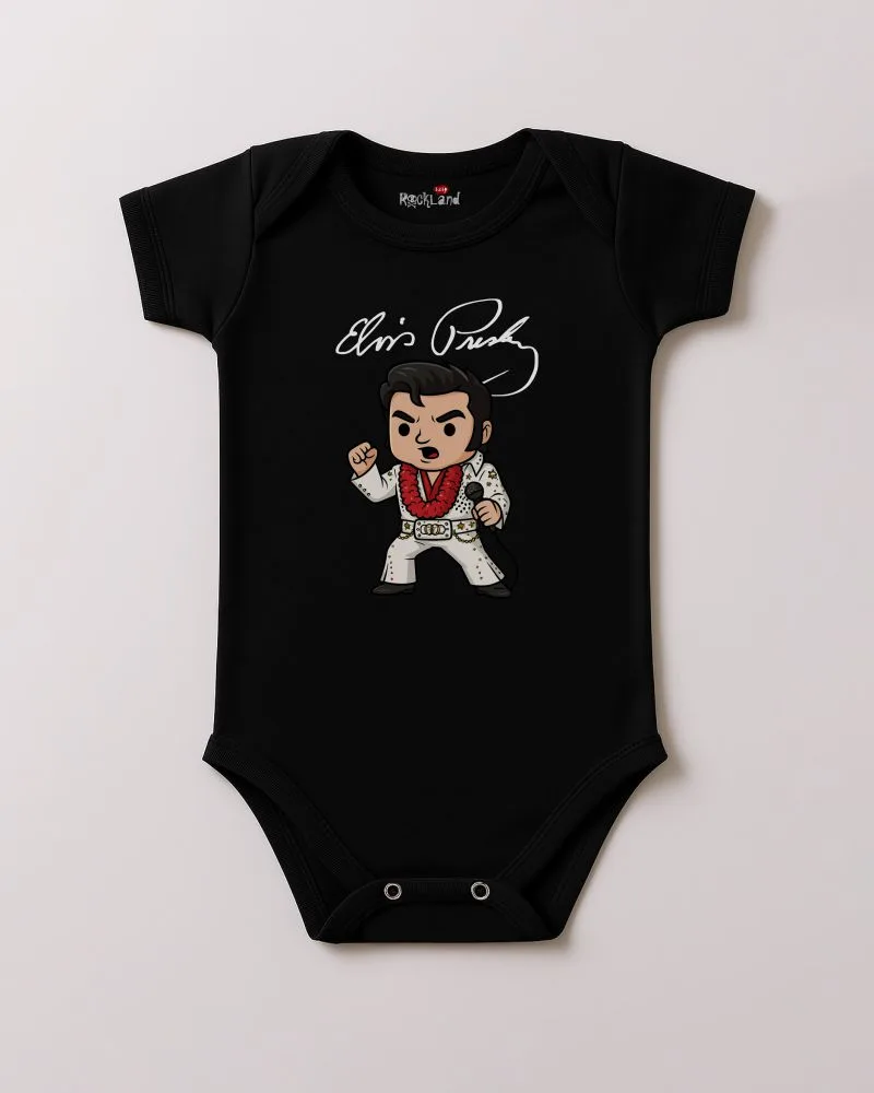 Body de Rock Bebê Elvis Presley - Imagem 3