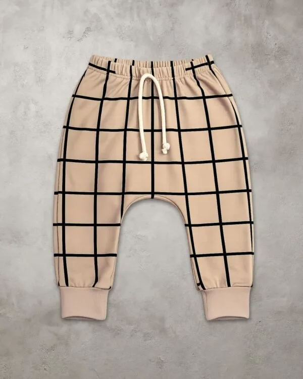 Calça de Bebê Saruel Estilosa Nude