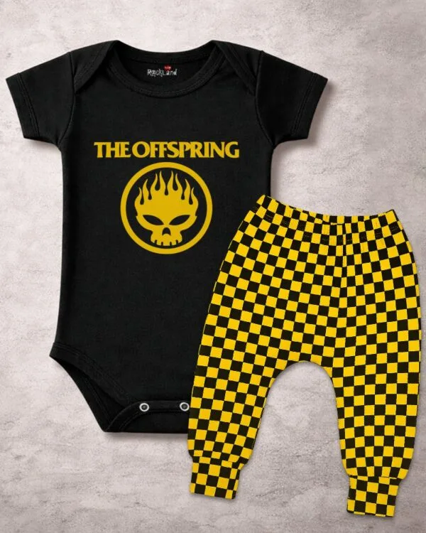 Conjunto de Bebê Rock Banda The Offspring